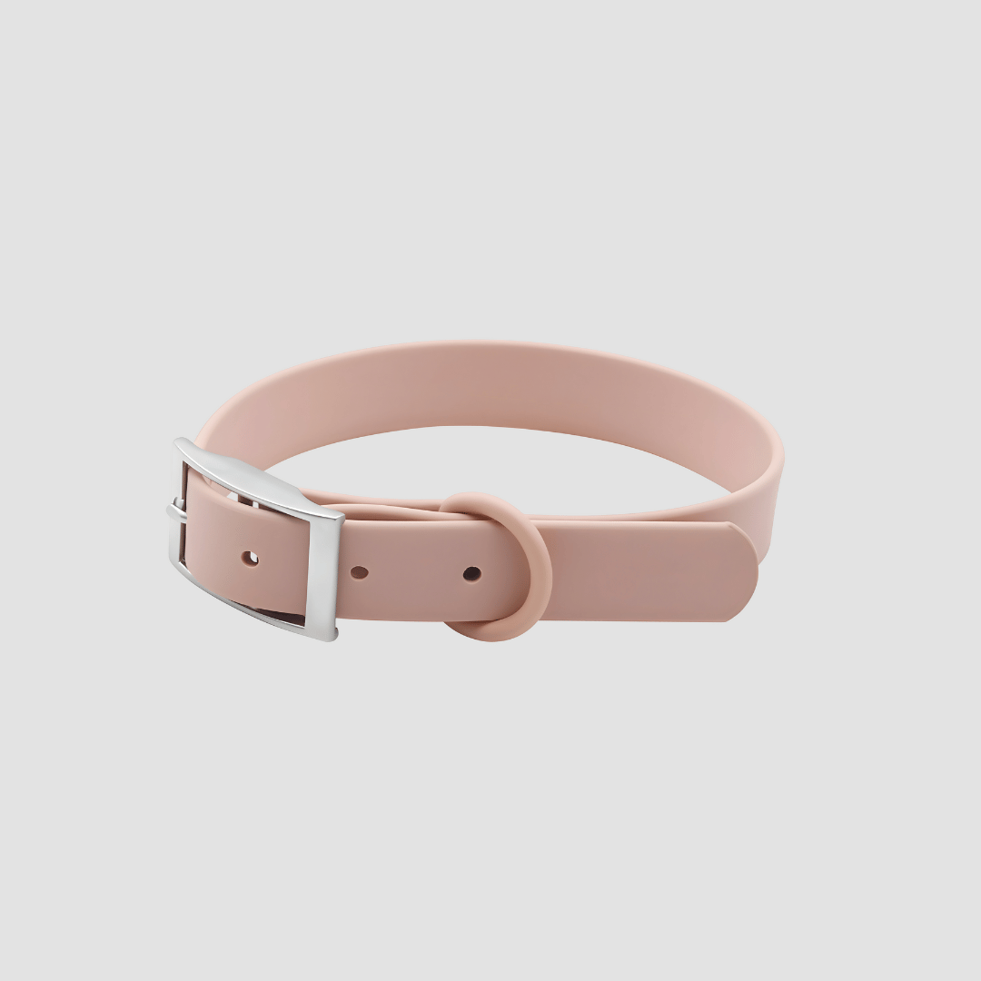 Everyday Weatherproof Pet Collar - Blush Pink