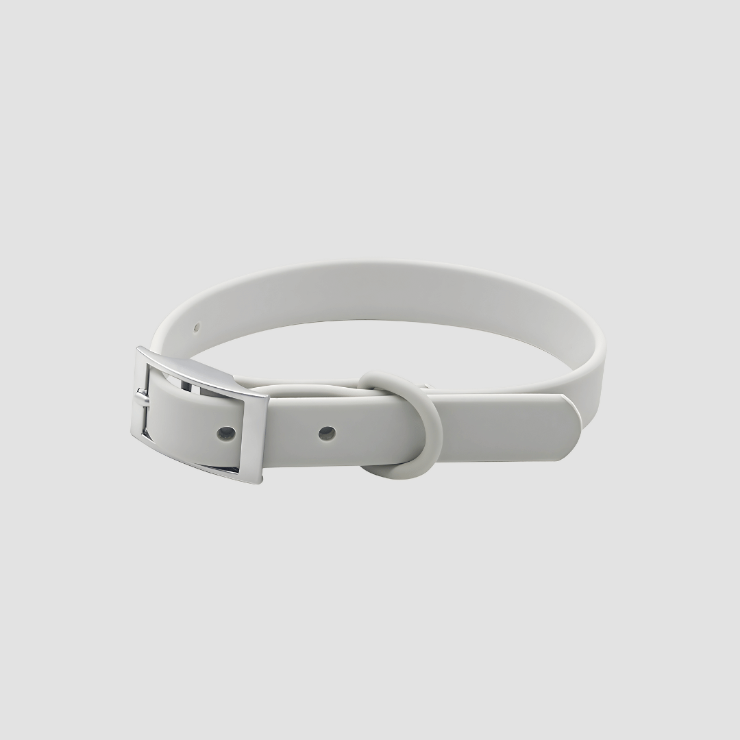 Everyday Weatherproof Pet Collar - Light Gray