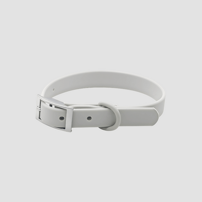 Everyday Weatherproof Pet Collar - Light Gray