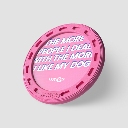 Flyer Disc Frisbee Dog Toy Pink