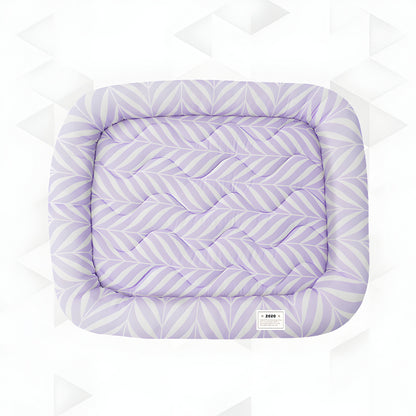 Japandi Cooling Pet Bed - Lilac