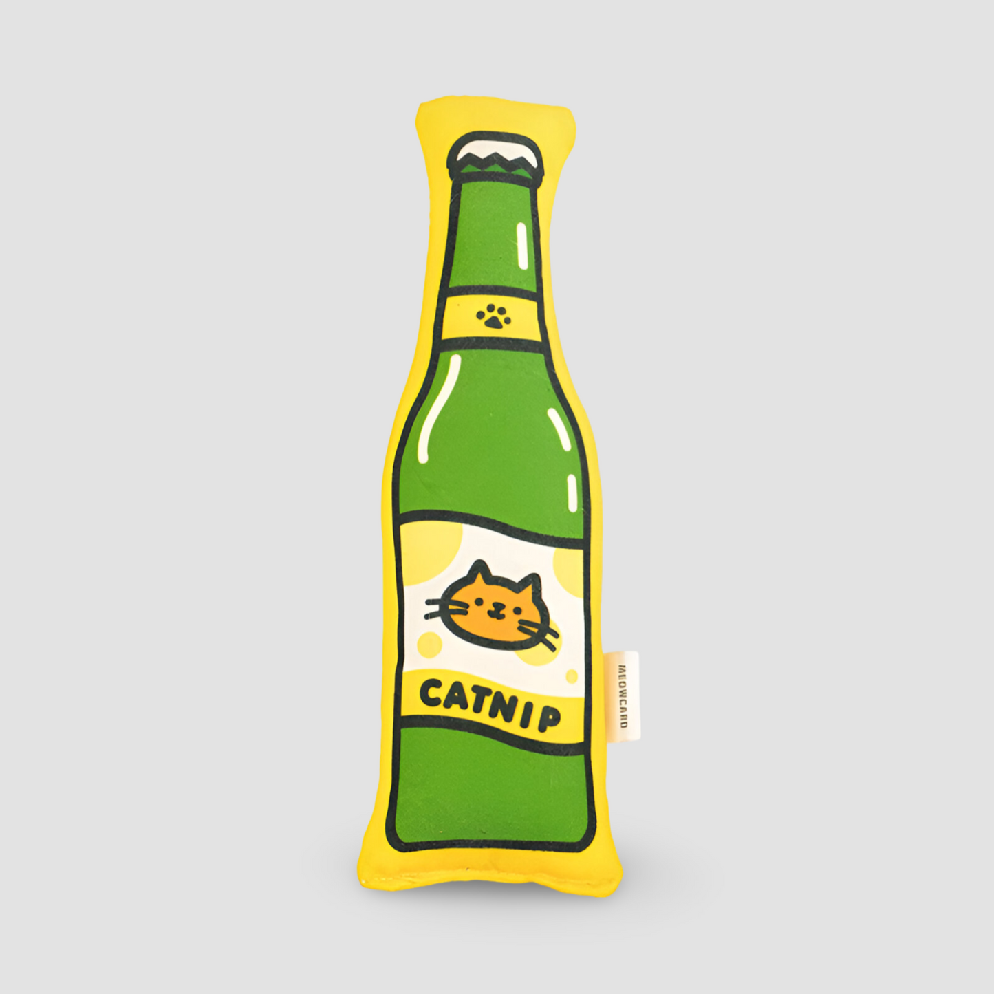 Beer Catnip Kicker Crinkle Cat Toy