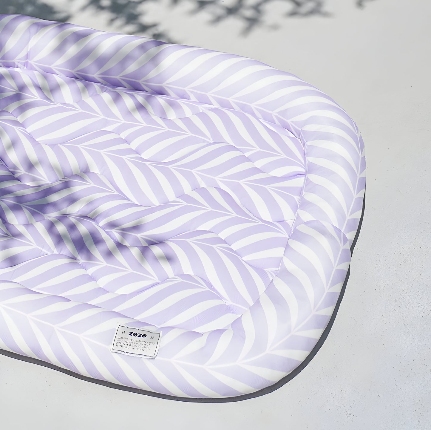 Japandi Cooling Pet Bed - Lilac